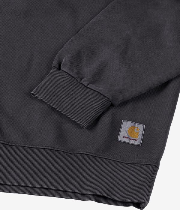 Carhartt WIP Hudson Sweatshirt (black chalk wash)
