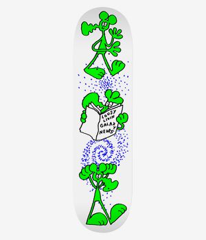 Lousy Livin G. News 8.5" Planche de skateboard (white)
