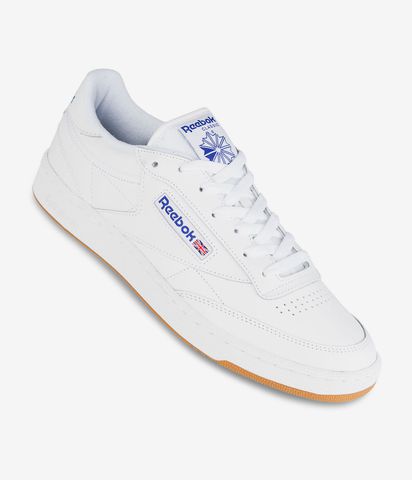 Reebok Club C 85 Shoes White Royal Gum Buy At Skatedeluxe