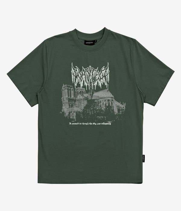 Wasted Paris Vault T-Shirt (granite green)