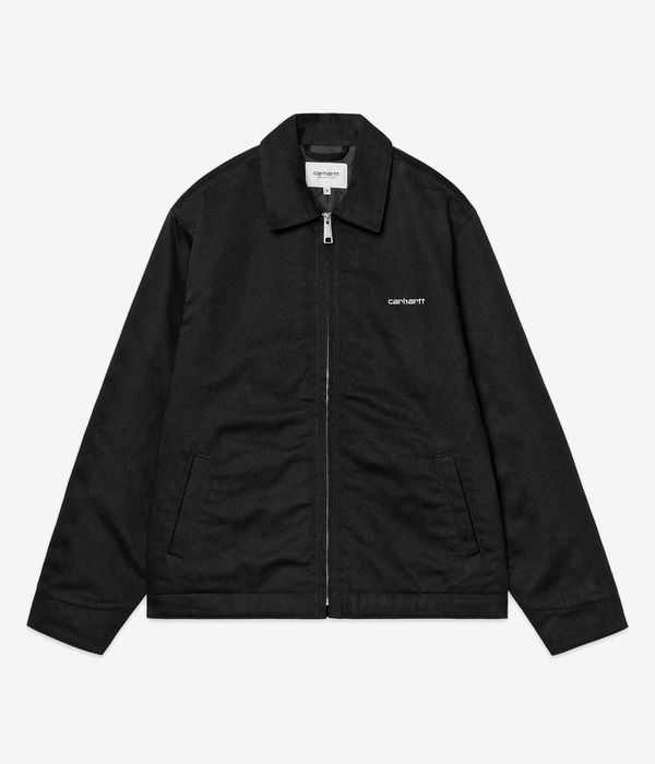 Carhartt WIP Module Script Watertown Jacket (black white rigid)