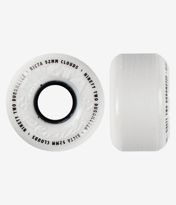 Ricta Clouds Wheels (white black) 52mm 92A 4 Pack