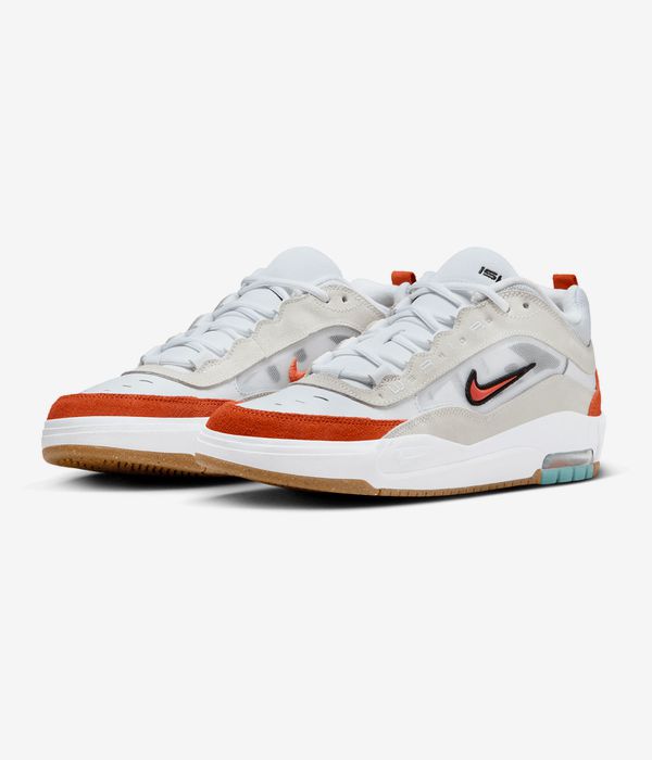 Nike SB Ishod 2 Shoes (white orange summit white)