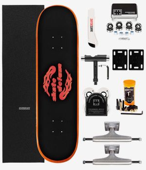 skatedeluxe Flame Komplett 8.25" Kit de Skateboard (black)