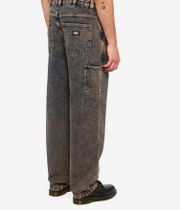 Dickies Madison Baggy Jeansy (yellow fade indigo)