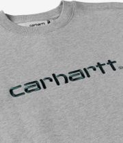 Carhartt WIP W' Basic Bluza women (grey heather dark fir)