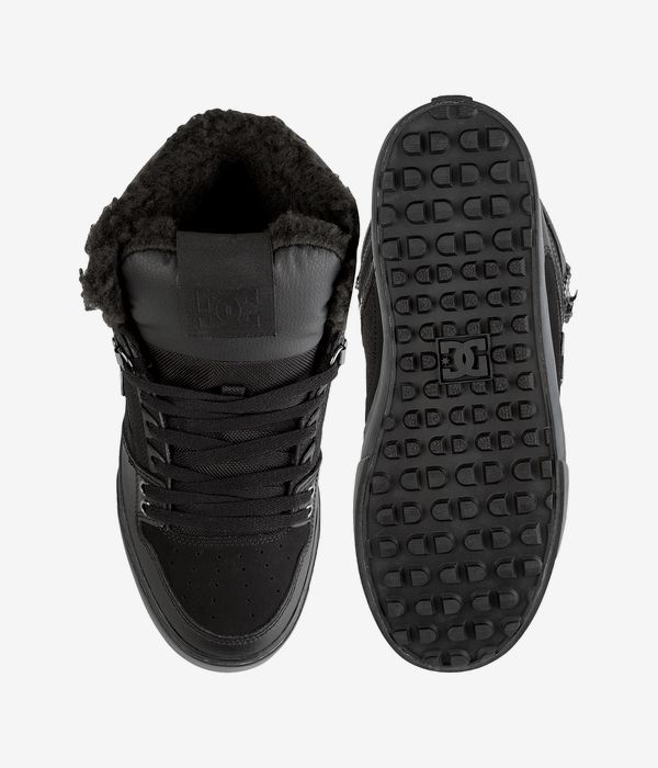 DC Pure High Top WC WNT Shoes (black black black)