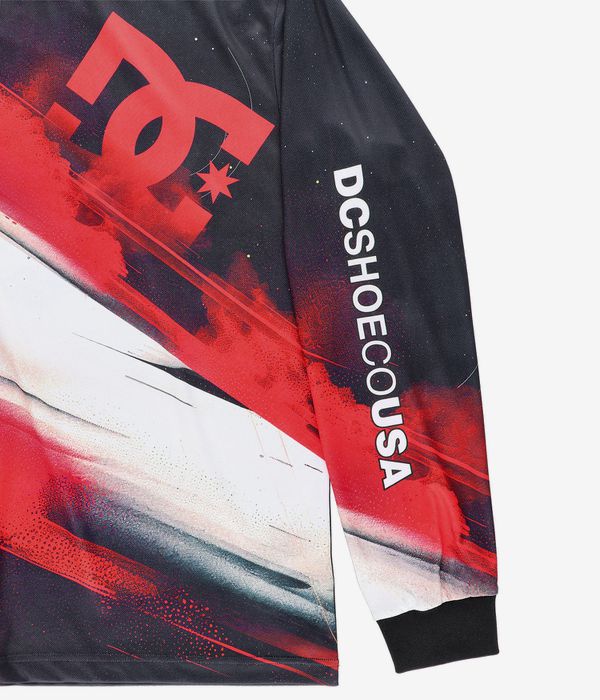 DC Burn Out Jersey Long sleeve (racing red)