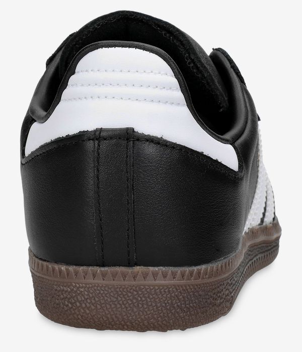 Shop adidas Skateboarding Samba Shoes (core black white stripes