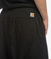 Carhartt WIP Evan Pant Cotton Cicero Hose (black garment dyed)