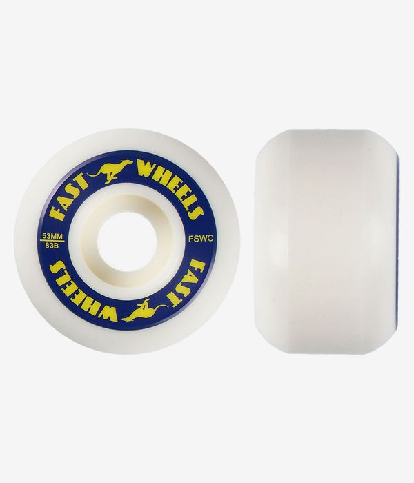 Fast FSWC Fast Year Conical Ruote (white) 53mm 103A pacco da 4