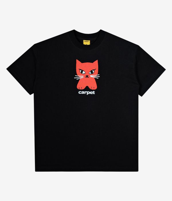 Carpet Company Cat T-Shirt (black)