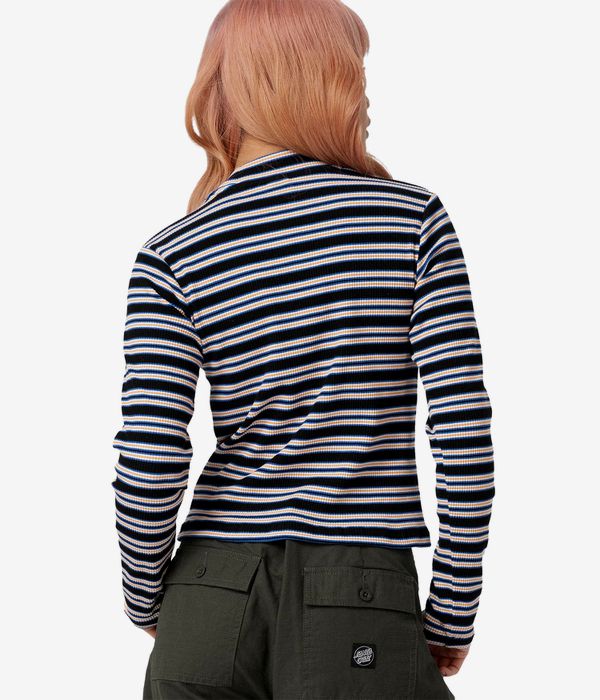 Santa Cruz Opus Dot Mock Neck Longsleeve women (multi stripe)
