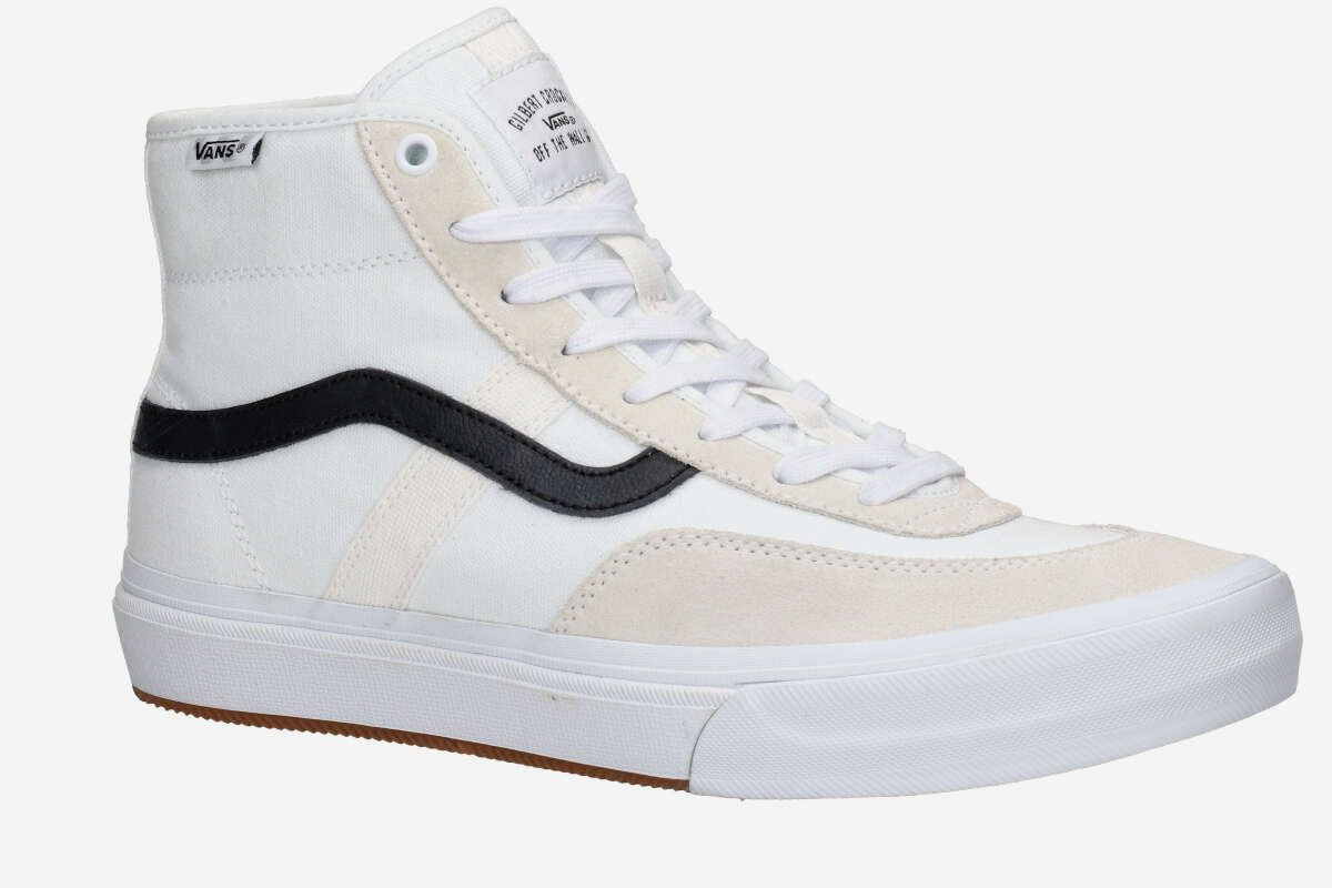 Vans Crockett High Shoes (white black gum)