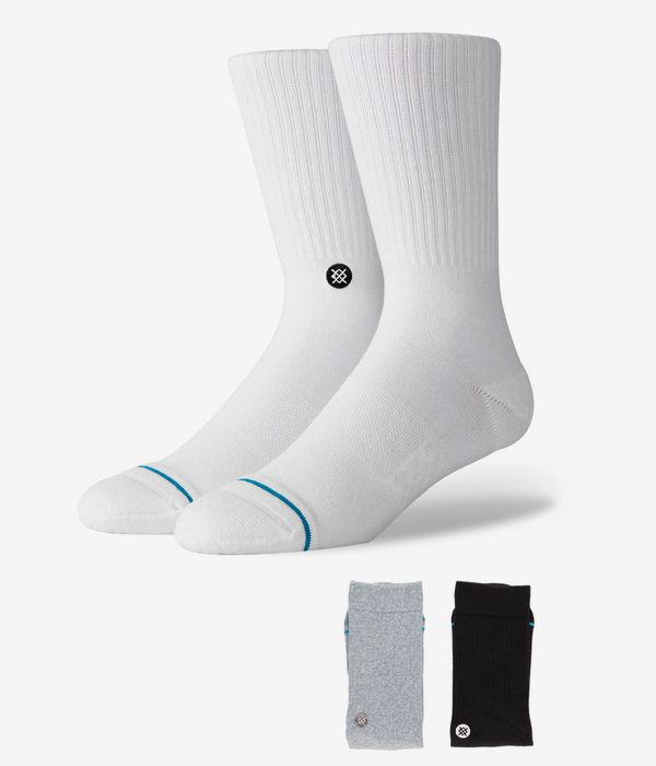 Stance Icon Calcetines US 3-13 (multi) Pack de 3