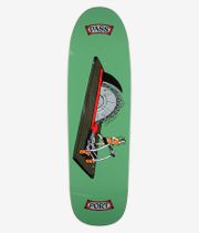 Passport You're Making Me Nervous Series Keep Running Spade 9" Skateboard Deck (green)