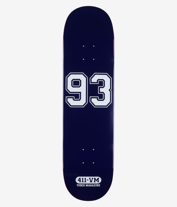 411 Athletic 93 8.25" Skateboard Deck (navy)