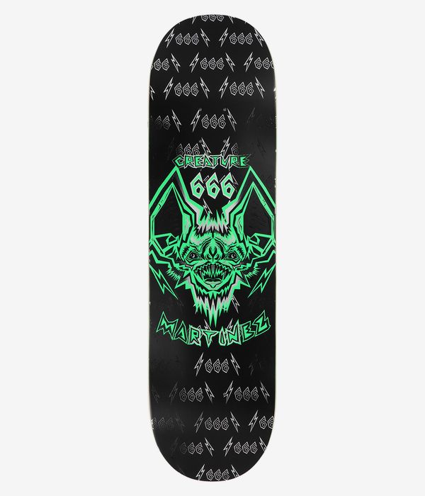Creature Martinez GRBG Bat 8.6" Skateboard Deck (black)
