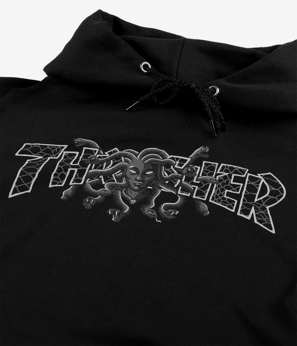 Thrasher Medusa sweat à capuche (black)