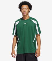 adidas TGST Jersey T-Shirt (dark green white)