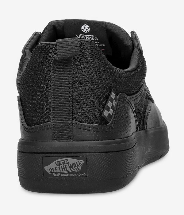 Vans Skate Zahba Leather Shoes (blackout)