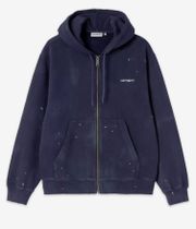 Carhartt WIP Painter Veste (dark navy destroy wash splatter)