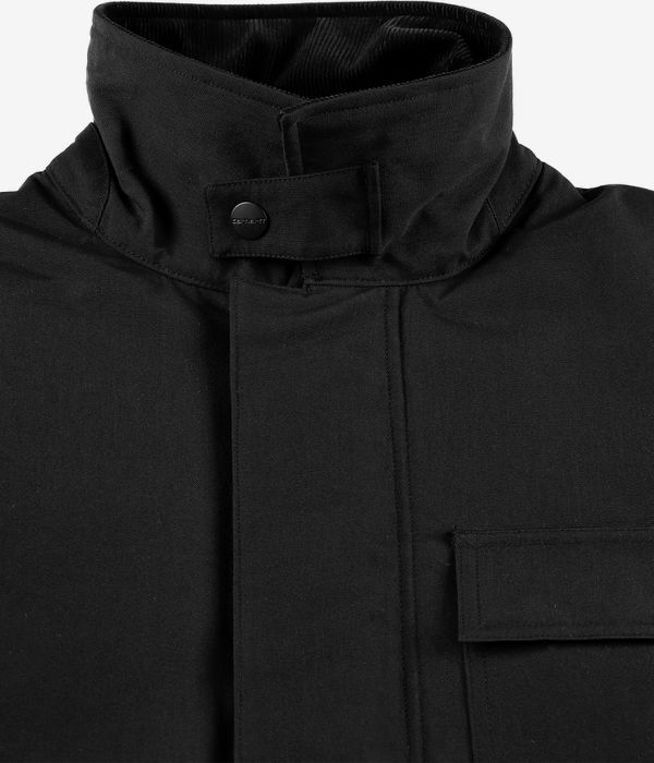 Carhartt WIP Clarton Coat Jacket (black black)