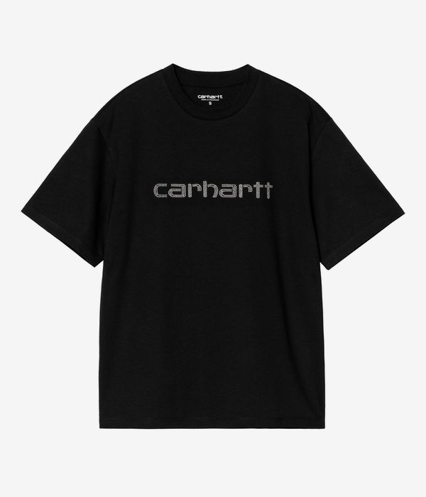 Carhartt WIP W' Rivet Script Organic T-Shirt women (black silver)