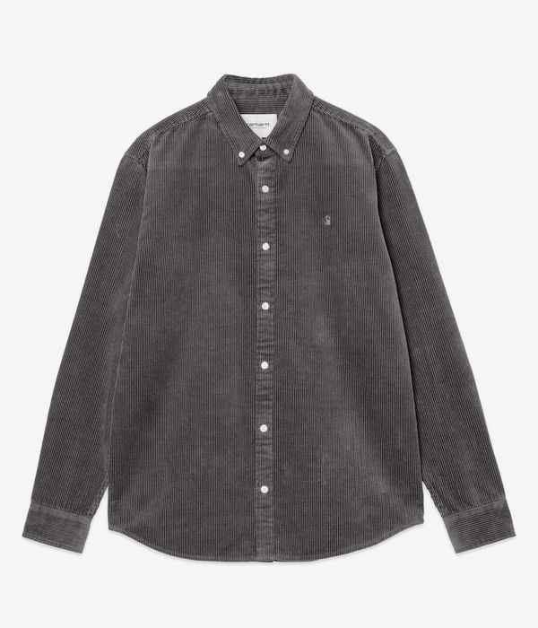 Carhartt WIP Madison Corduroy Shirt (graphite graphite)