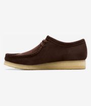 Clarks Originals Wallabee Shoes (dark brown suede)