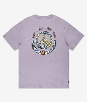 Element Peace Tree Logo Camiseta (lavender grey)