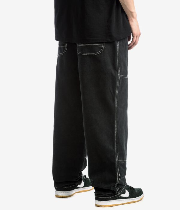 Butter Goods Work Double Knee Pantaloni (washed black)
