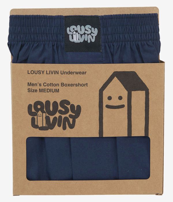 Lousy Livin Plain Boxers (navy)