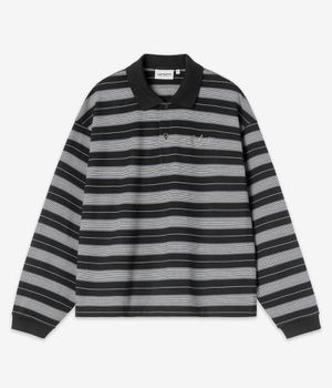 Carhartt WIP W' Bronson Polo Longsleeve women (stripe black)