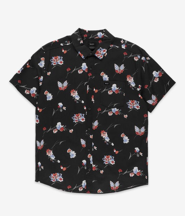 RVCA Morning Glory Hemd (pirate black)