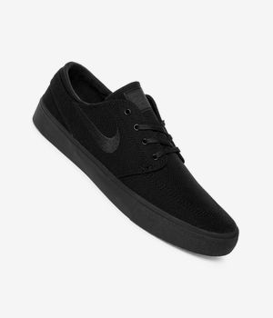 Nike Sb Zoom Janoski Canvas Rm Shoes Black Black Black Buy At Skatedeluxe