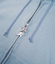 Carpet Company C-Star Double Thermal Zip-Sweatshirt avec capuchon (baby blue)