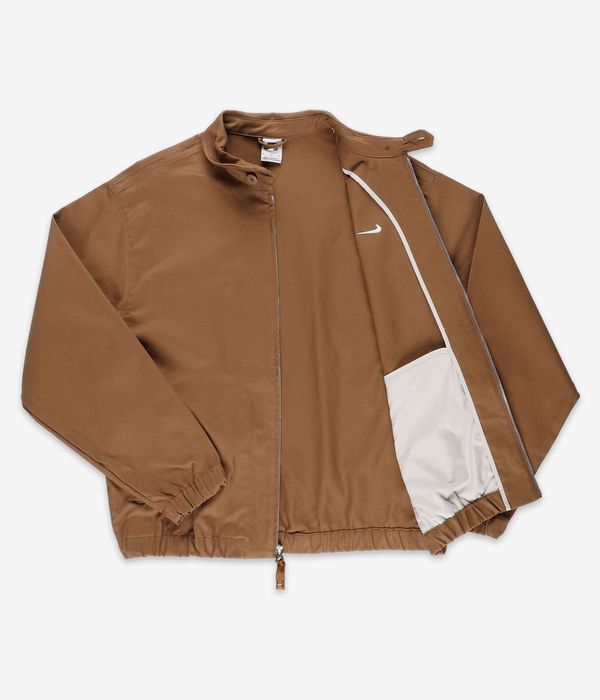 Shop Nike SB Classics Woven Twill Jacket (ale brown) online skatedeluxe