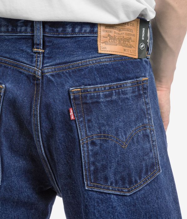 Shop Levi's Skate Baggy Jeans (all night blue worn in) online | skatedeluxe
