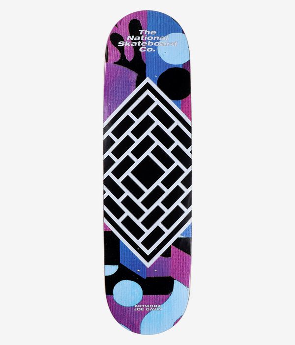 The National Defo Maybe Right 8.5" Skateboard Deck (multi)
