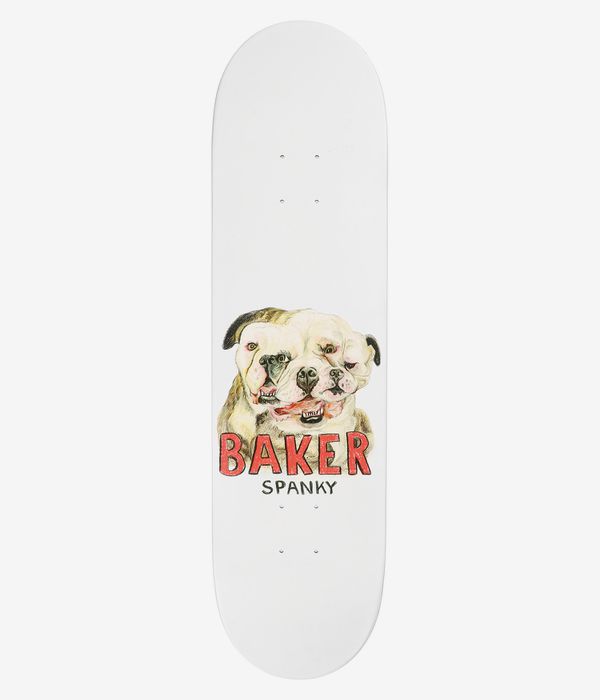 Baker Spanky Fluffy 8.25" Skateboard Deck (white)