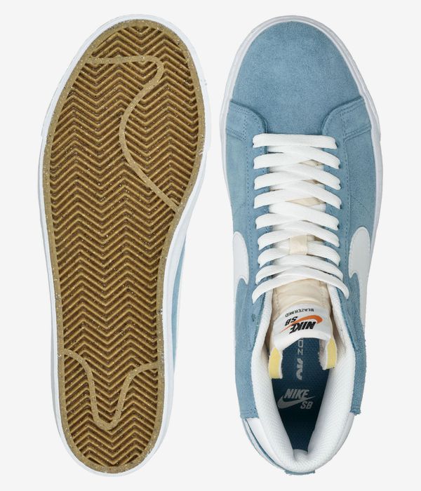 Nike SB Zoom Blazer Mid Schuh (cerulean white)