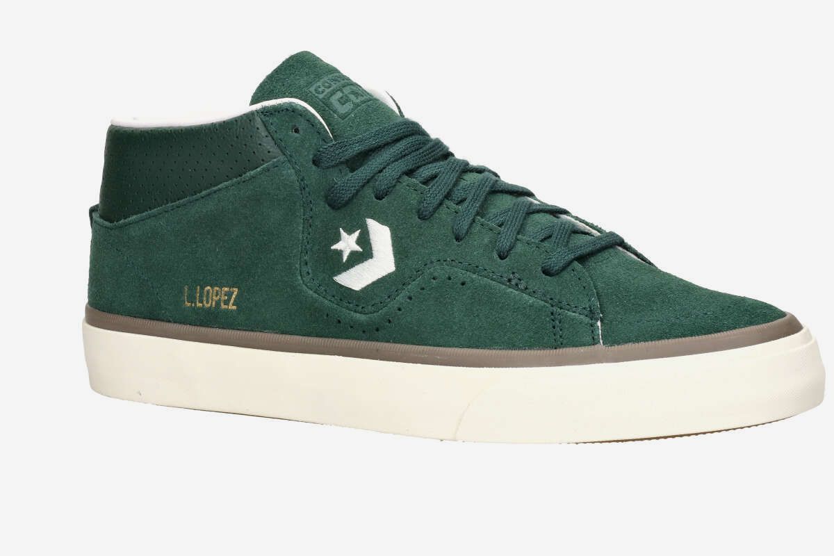 Converse CONS Louie Lopez Pro Shoes (deep emerald white egret)