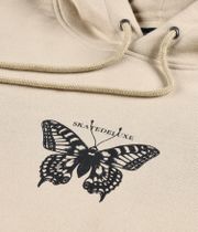 skatedeluxe Butterfly Organic Felpa Hoodie (sand)