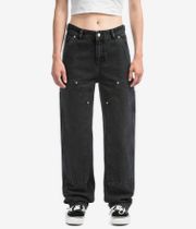 Carhartt WIP W' Nashua Doube Knee Smith Jeans women (black stone washed)