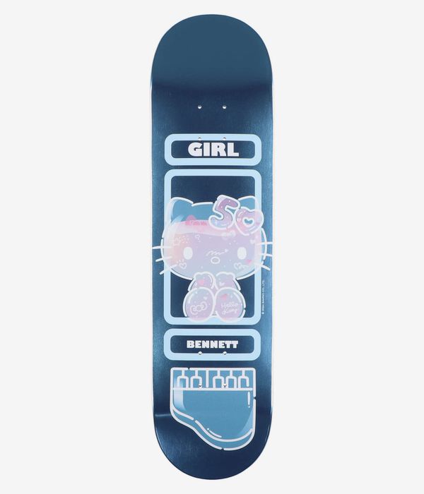 Girl x Hello Kitty 50th Anniversary Bennett 8.25" Deska do deskorolki (blue)