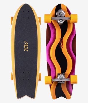 YOW Huntington 30" (76,2cm) Surfskate Cruiser (black red)