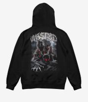 Wasted Paris Undead Felpa Hoodie con zip (black)