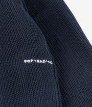 Pop Trading Company Knitted Logo Sweatshirt (navy)