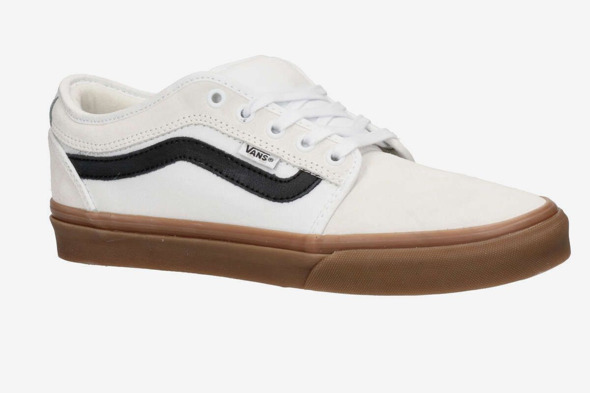 Vans Skate Chukka Low Sidestripe Buty (white black gum)